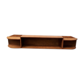 Art deco wooden shelf