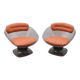 Paire de fauteuils « Apollo » de Team TILLBERG pour OVERMAN en plexiglas, 1970