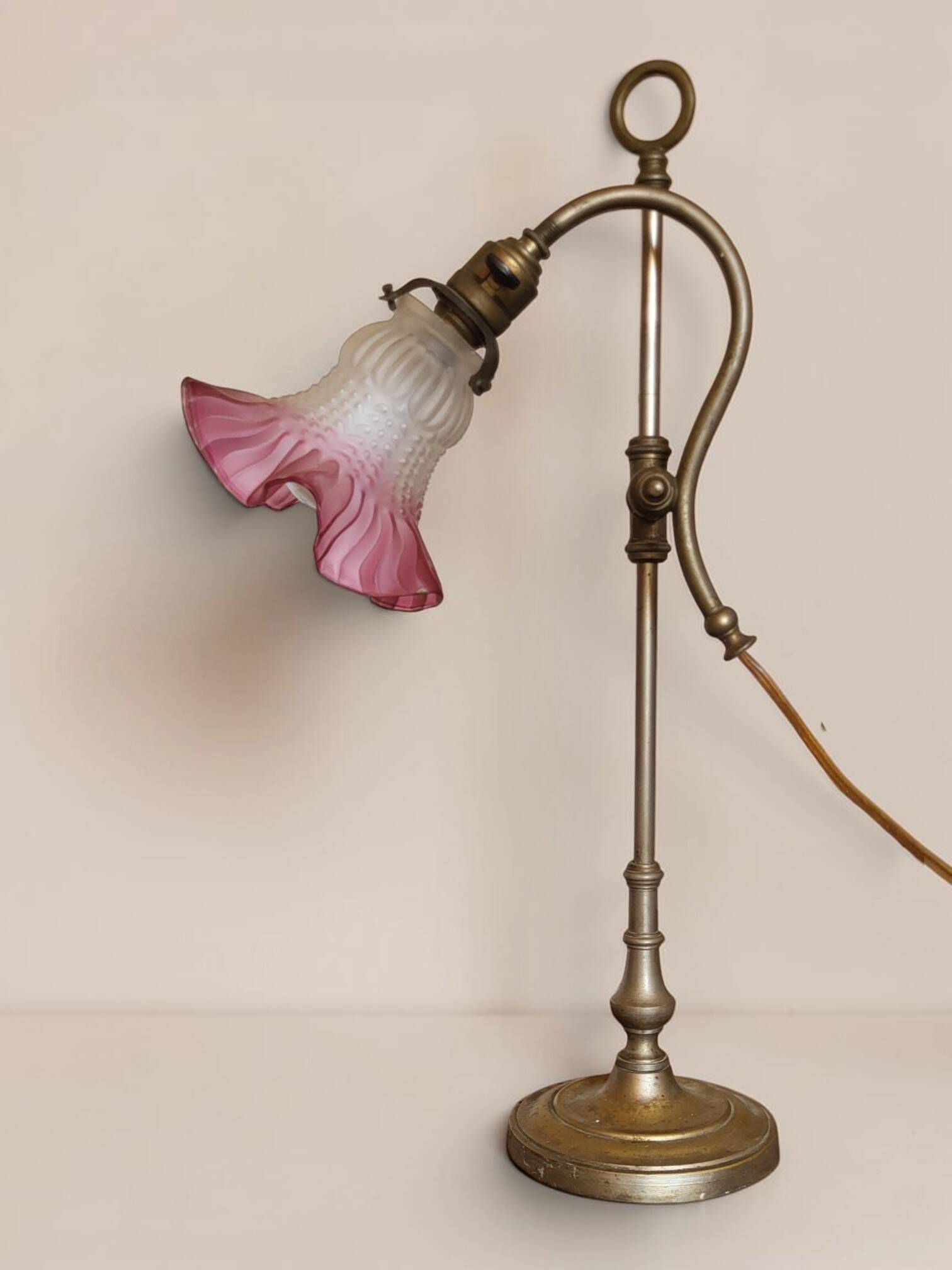 Lampe de bureau "Col de cygne" 1920-30