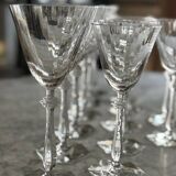 Verres cristal baccarat arcade - eau et vin