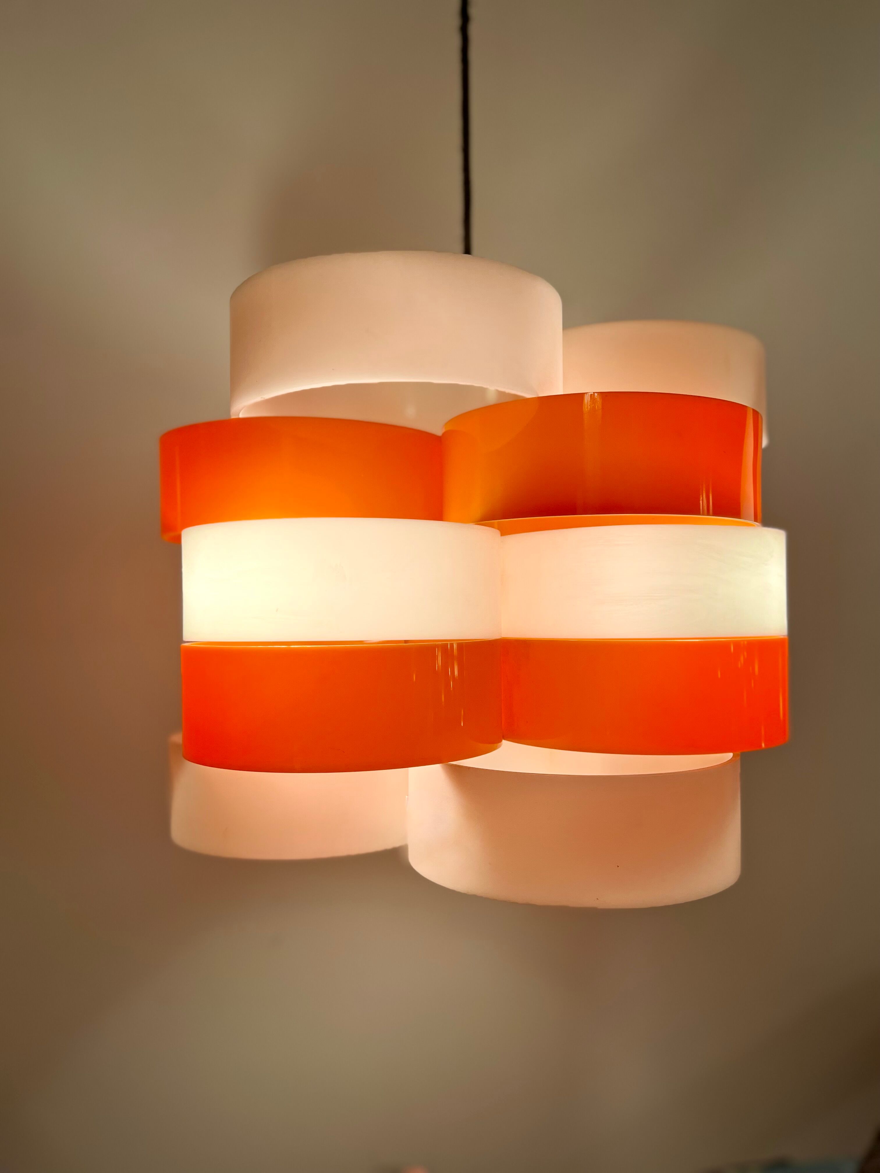 Plexiglass ceiling lamp