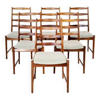 Torbjørn Afdal model 113 rosewood set of chairs