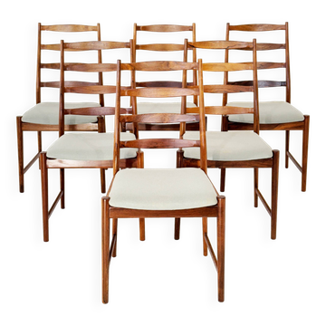 Torbjørn Afdal model 113 rosewood set of chairs