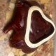 Vintage leaf-shaped earthenware centerpiece/trinket tray