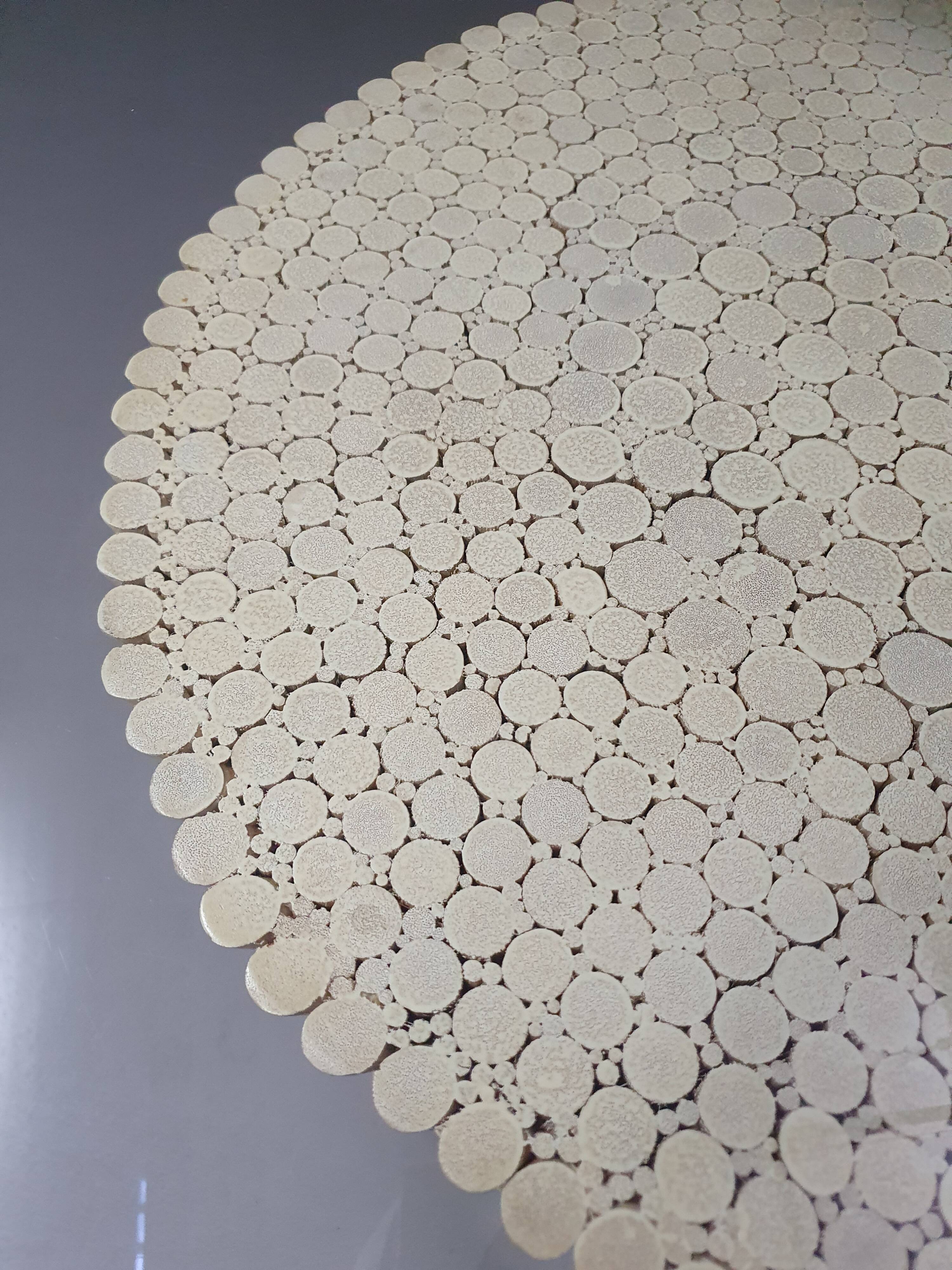 Retro Vintage Sheaf Of Wheat Bamboe dining table By Mcguire America Wide 122 Height 72 cm