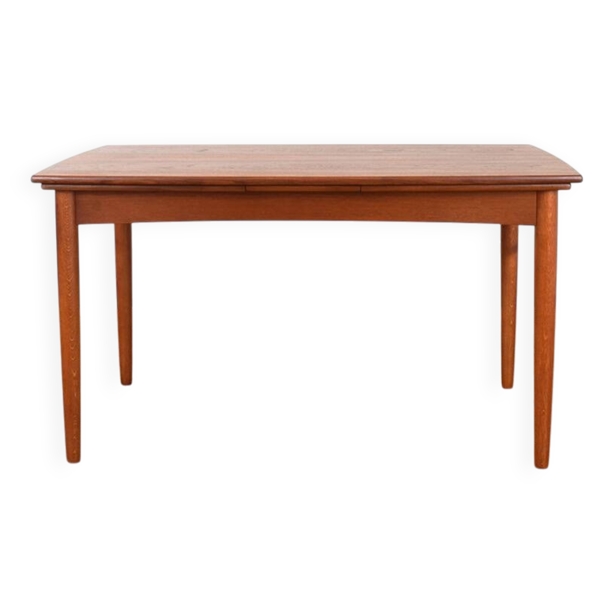 Mid-century Danish teak extendable dining table, 1960s.