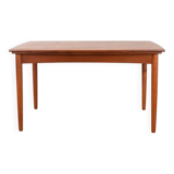 Mid-century Danish teak extendable dining table, 1960s.
