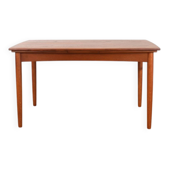 Mid-century Danish teak extendable dining table, 1960s.