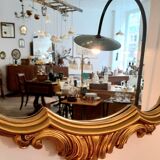 Baroque shell mirror