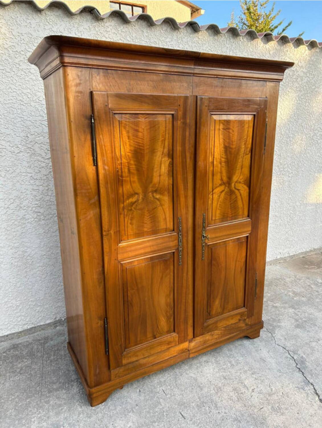 Louis Philippe walnut wardrobe