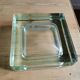 Ashtray glass paved Art deco
