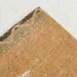 Handmade Wool Runner, Vintage Runner Rug, 92x321Cm