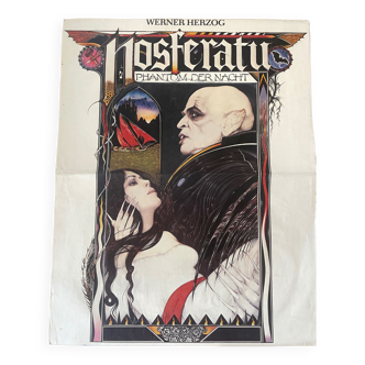 Werner Herzog Nosferatu Vintage movie poster