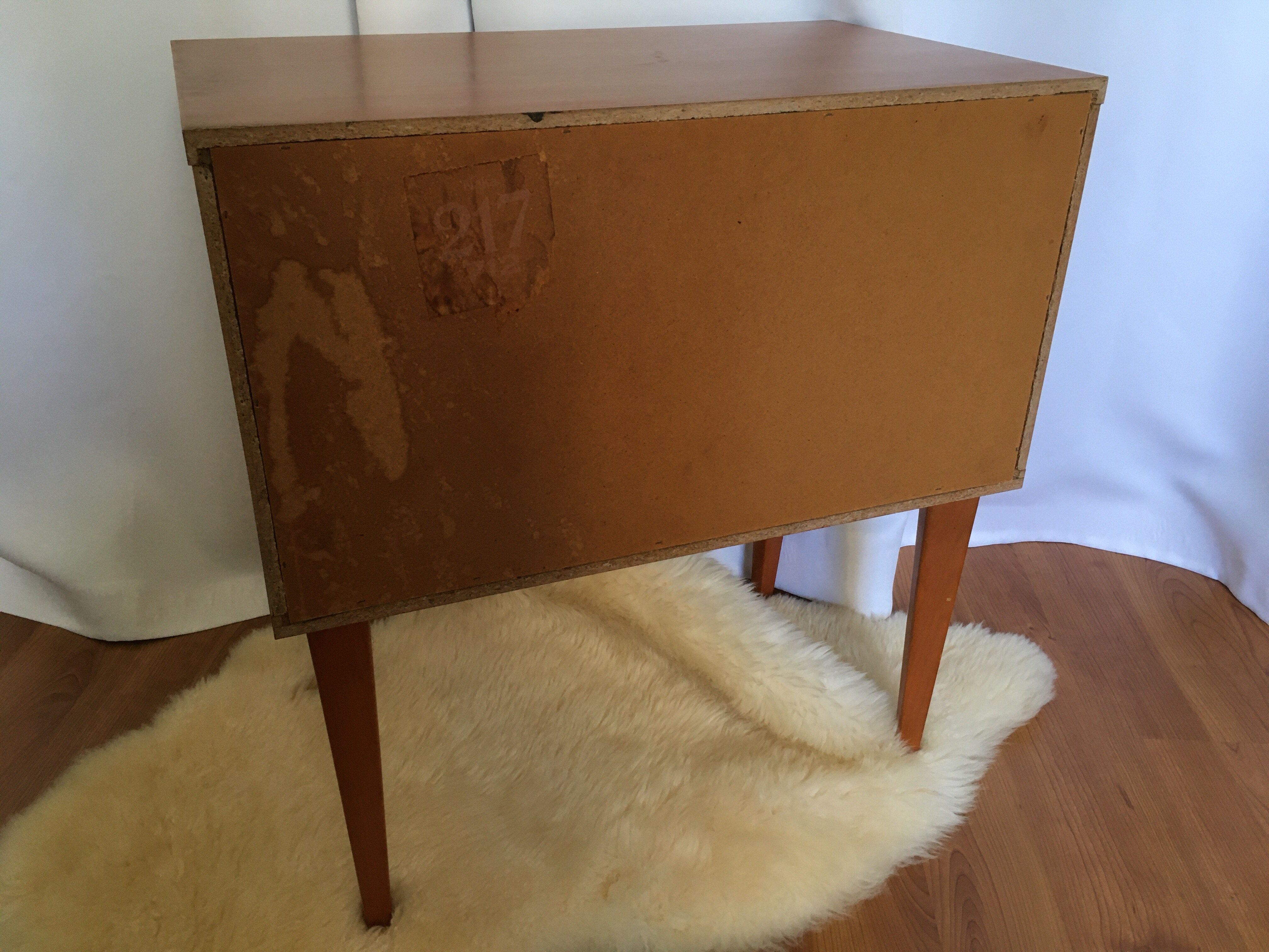Vintage bedside table
