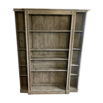 Solid wood bookcase