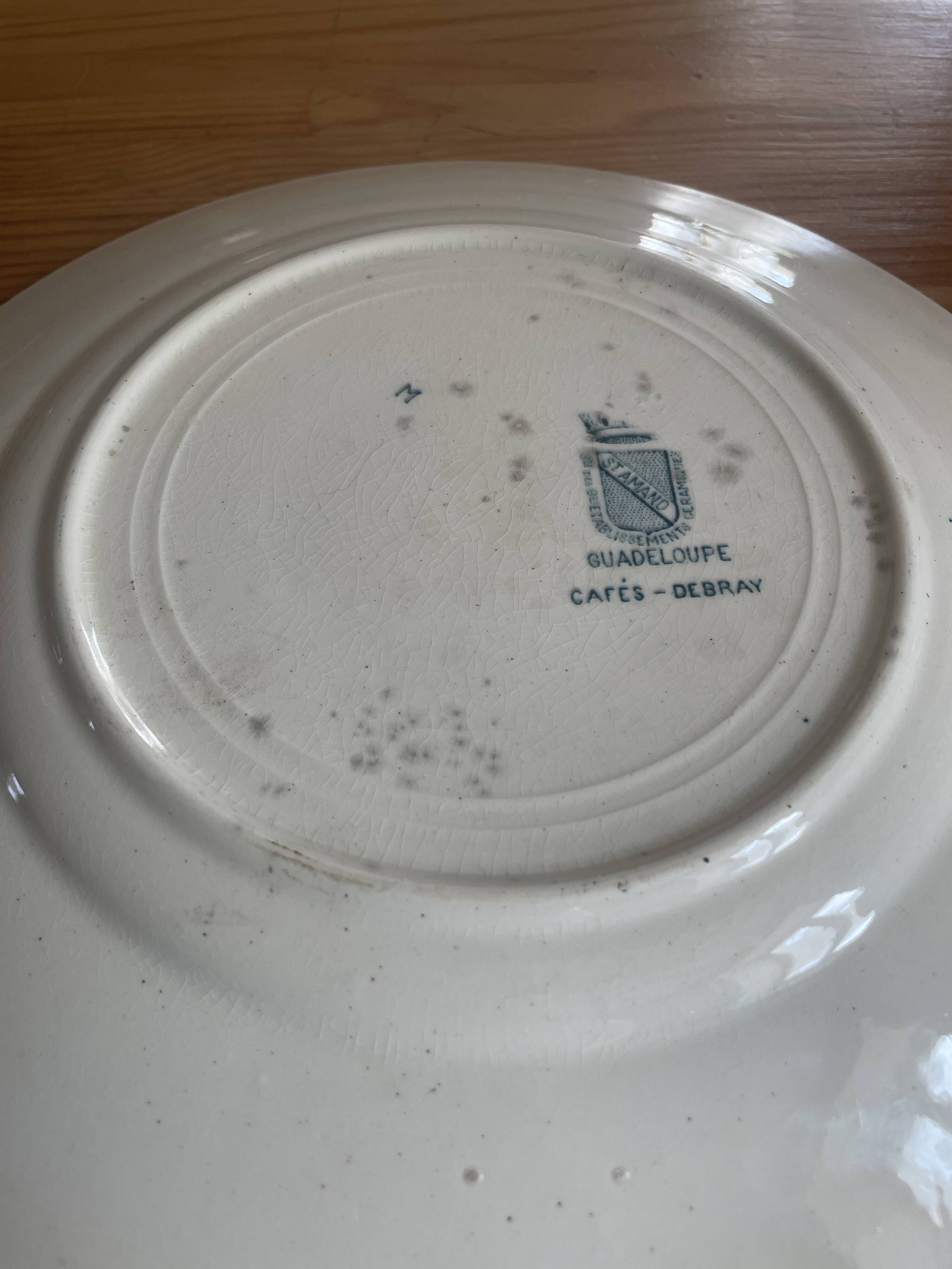 Guadaloupe Plate - St Amand