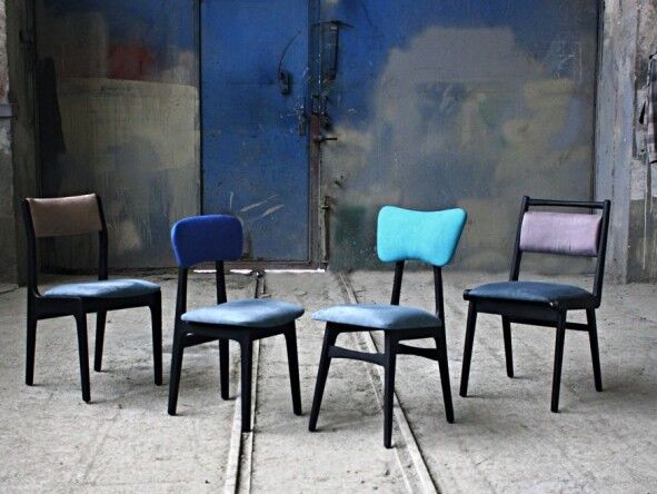 Chaise vintage des années 60