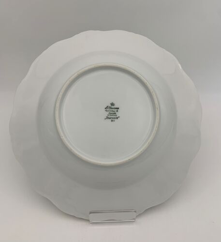 9 assiettes creuses vintage porcelaine allemande Seltmann Weiden Bavaria, "Theresia" - Année 1950