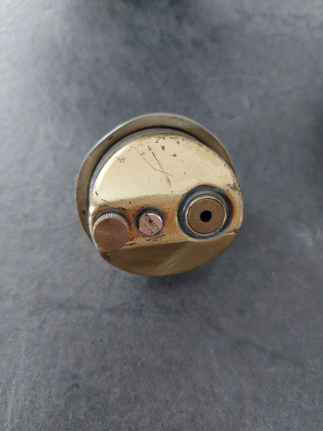 Cigarette dispenser and vintage matching lighter