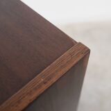 Mahogany bookcase, Danish design, 1970s, production: Denmark