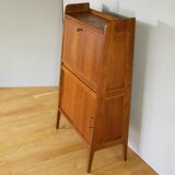 50s oak secretary