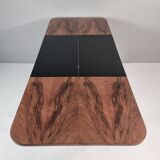 Art Deco dining table in walnut, 1960s