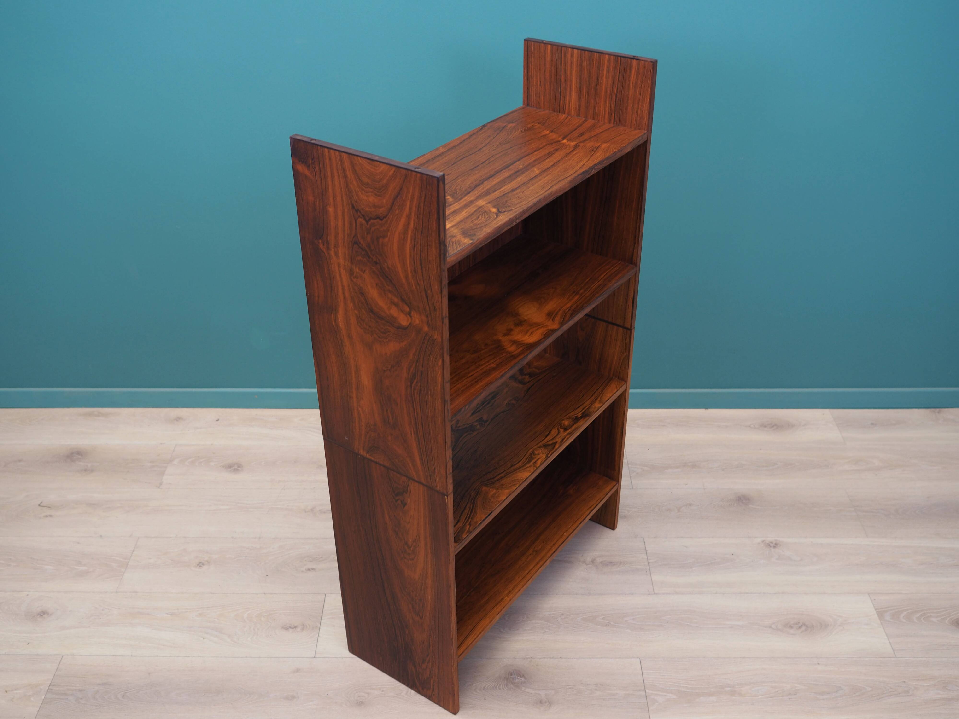 2 Danish rosewood floor-standing shelves, 1970s