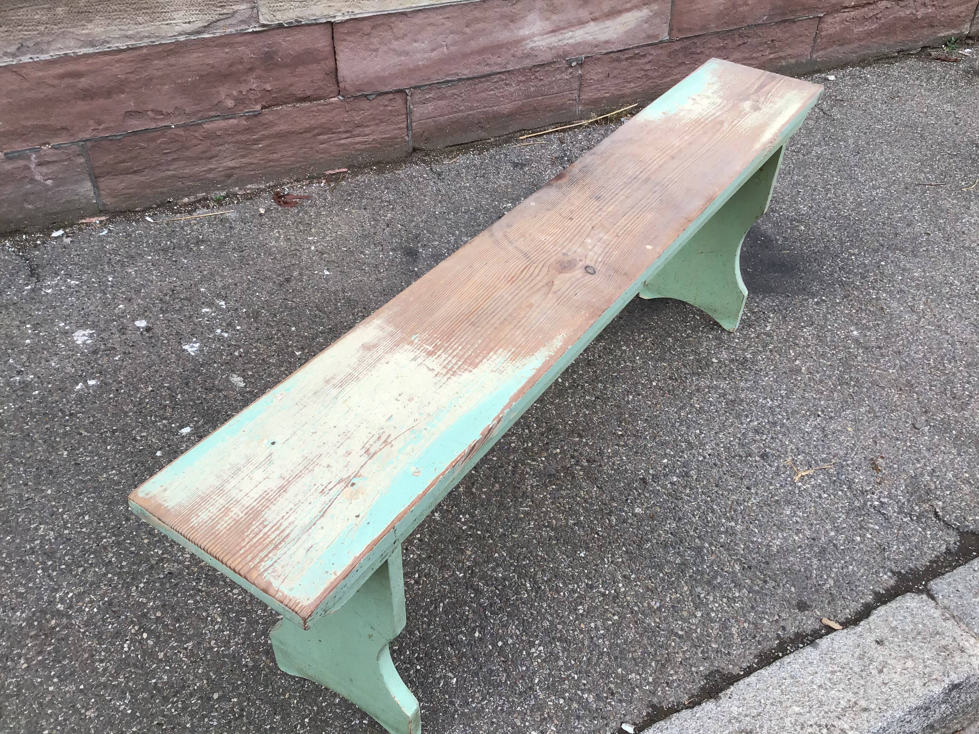 Farm bench vintage fir 1920