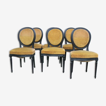 Série de 6 chaises de style lxvi