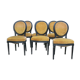 Series of 6 LXVI style chairs