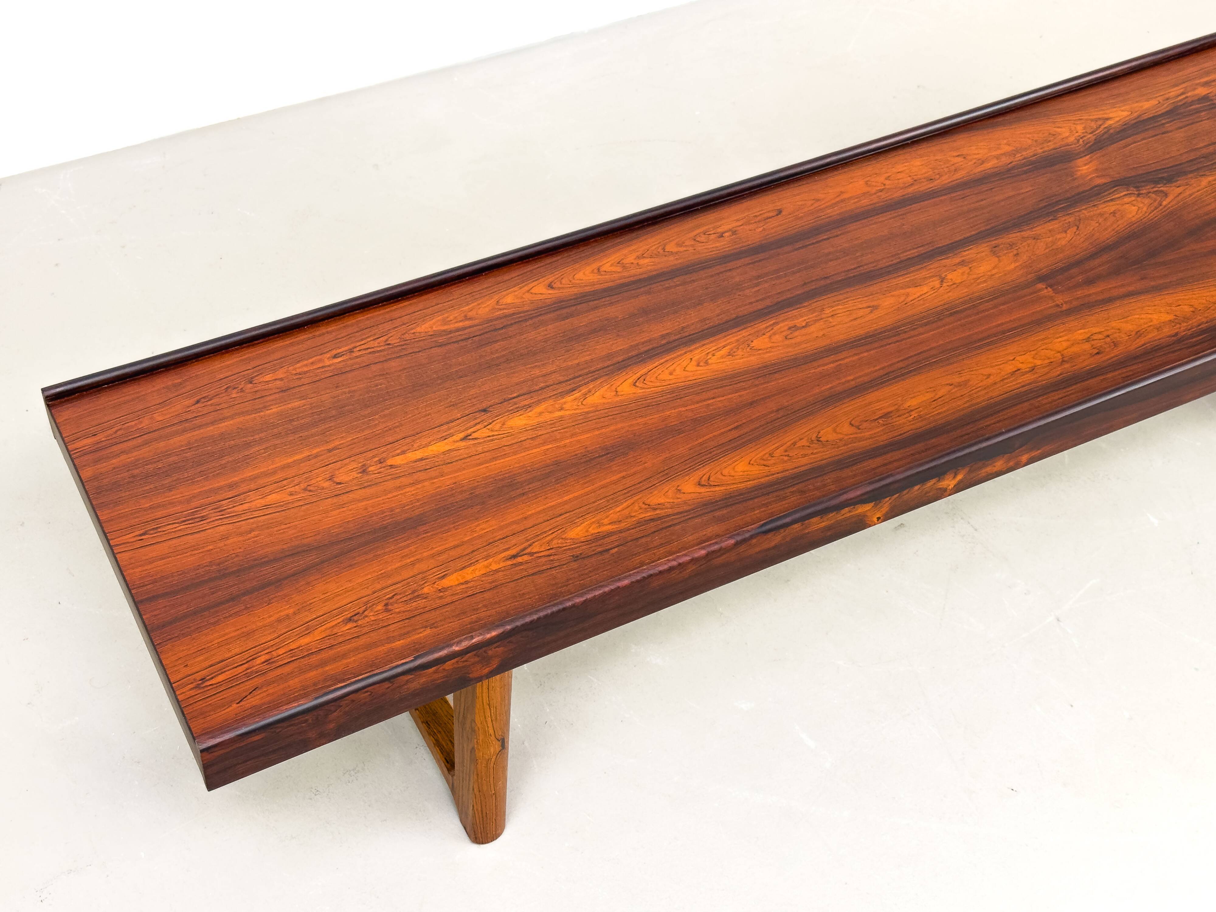 Banc ou table basse Krobo vintage par Torbjørn Afdal, 1960