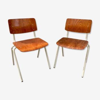 Pair of chairs Marko Holland 60s