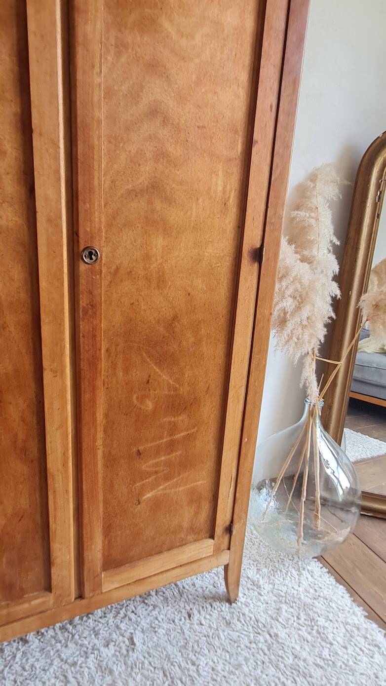 Antique Parisian wardrobe