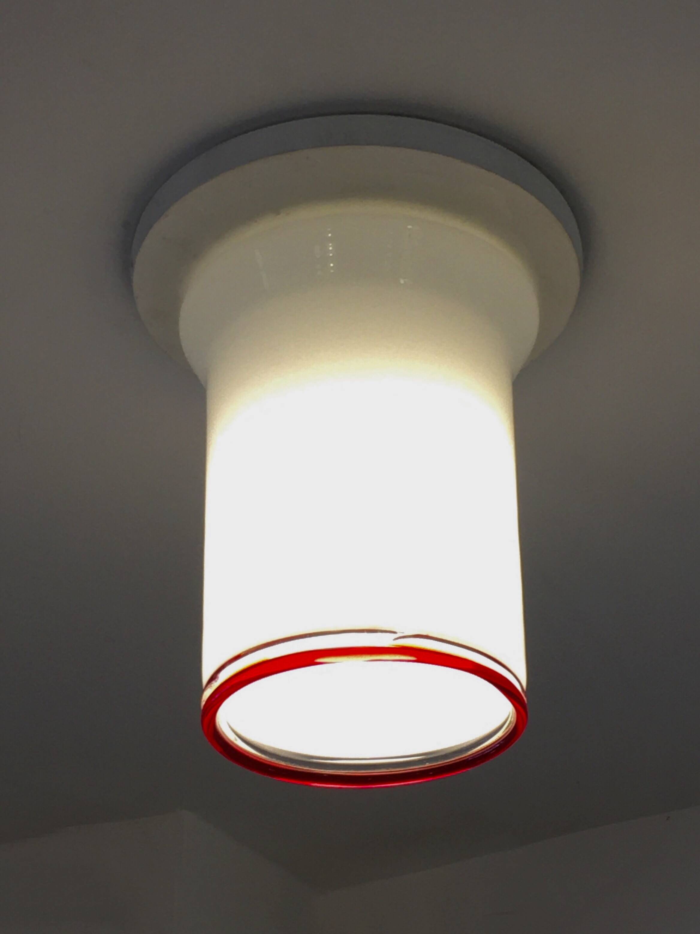 80's Murano Ceiling Light