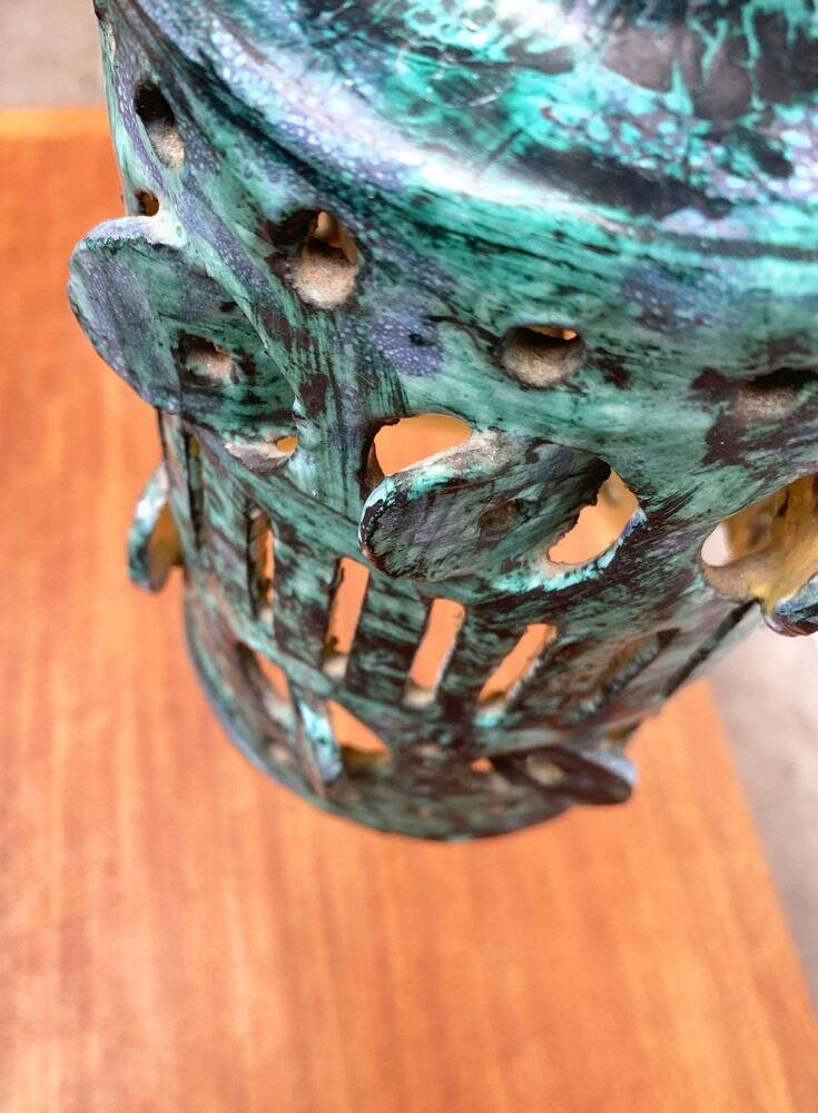 Mid-century ceramic pendant lamp, 1960s