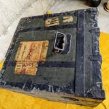 Antique travel trunk