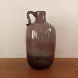 Claude Morin blown glass pitcher