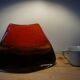 Contemporary blown glass vase