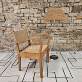 Vintage rope armchair