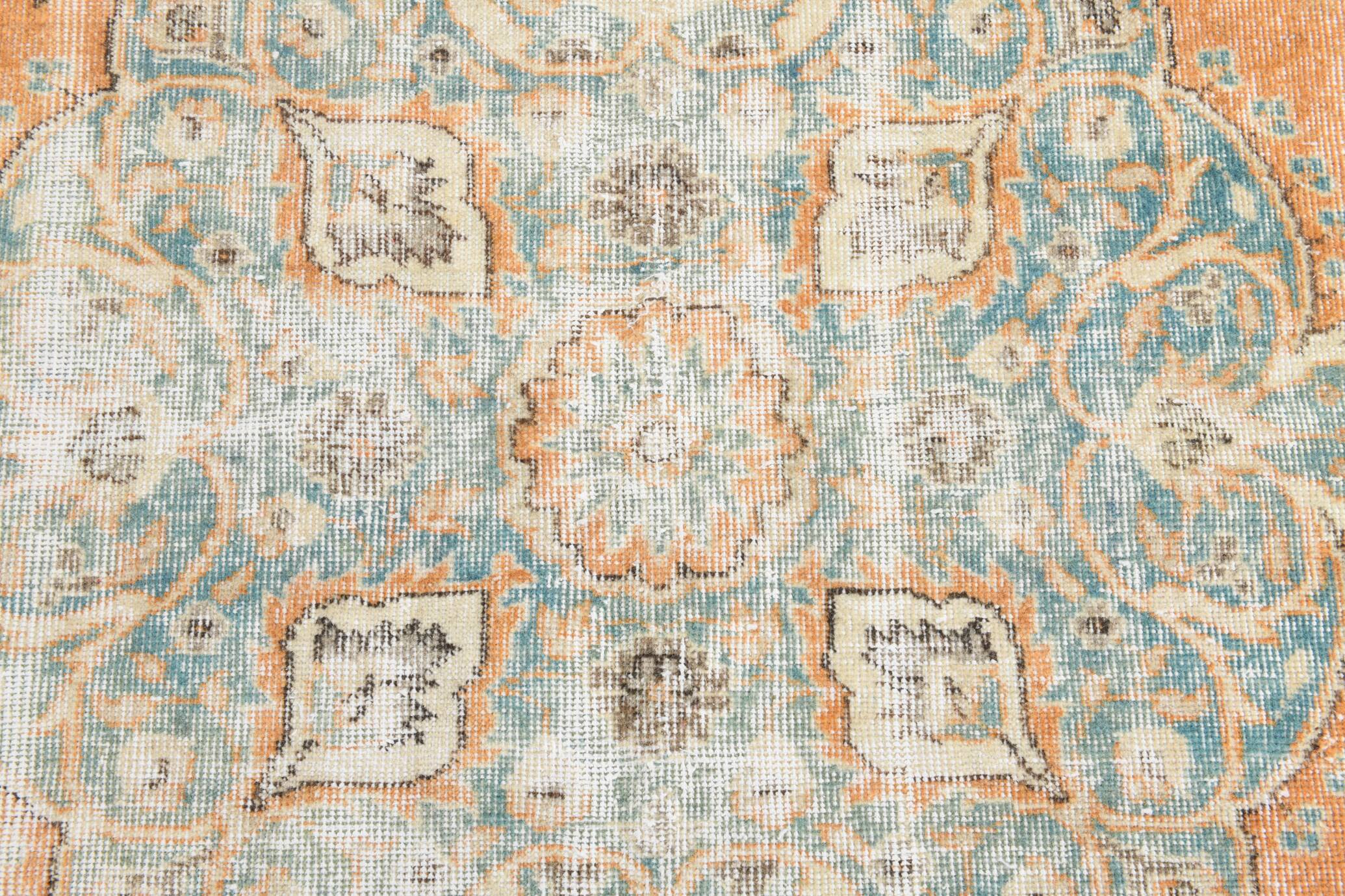 8x10 Oversized Vintage Rug, 228x319Cm