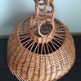 New wicker lampshade