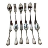 Box of 6 soup spoons and 6 forks. Net Model