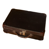 Brown vintage suitcase