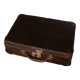 Brown vintage suitcase