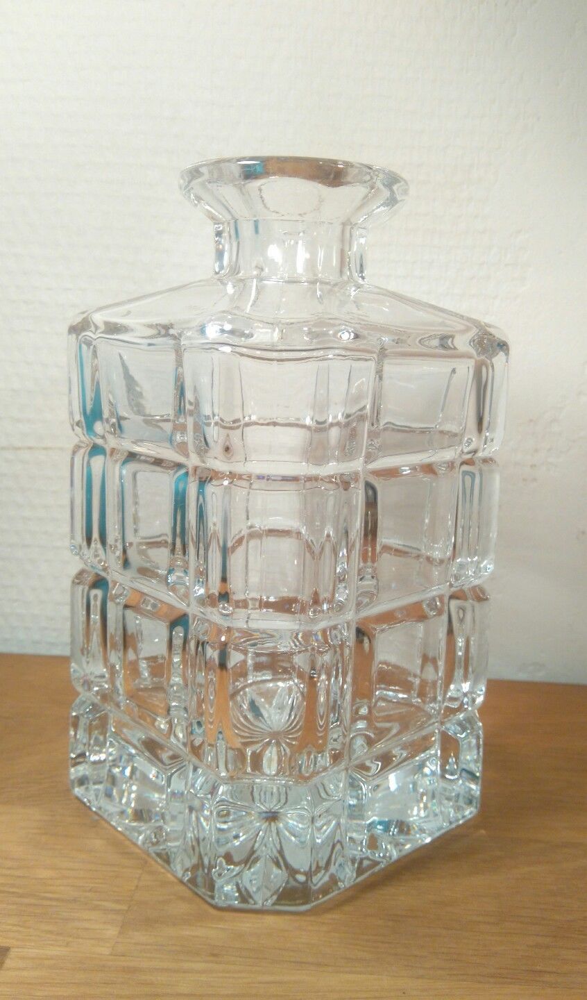 Crystal whisky carafe