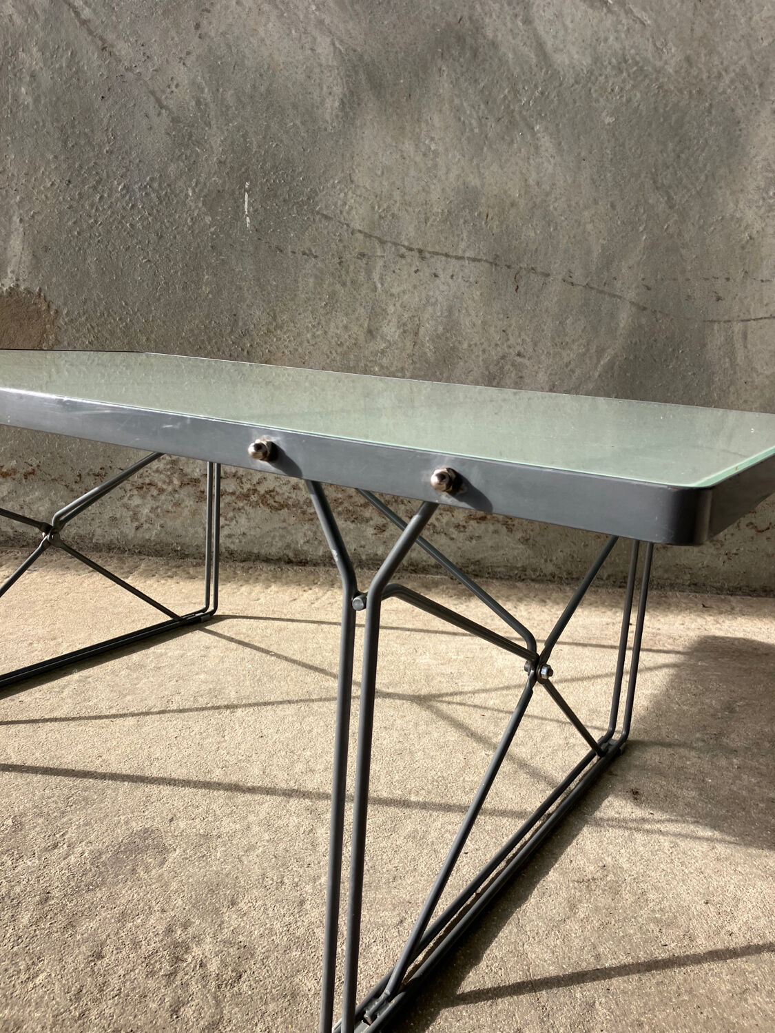 Table basse moment Niels gammelgaard, Ikea vintage 1980