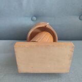 Vintage Japanese kokeshi doll in bamboo japenese dancing geisha