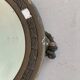 Antique beveled oval mirror 65cm