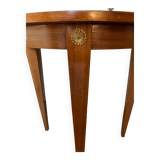 Table ronde en bois