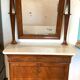 Commode coifeuse Louis Philippe en acajou et placage XIX siècle